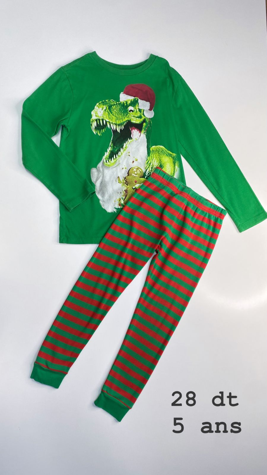 Tenue Noël Santa Christmas réveillon 5 ans ref100
