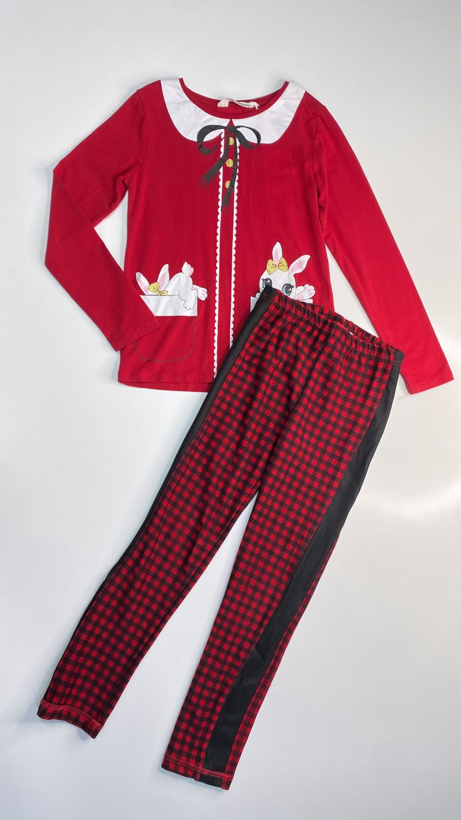 Tenue Noël Santa Christmas réveillon 6-8 ans ref100