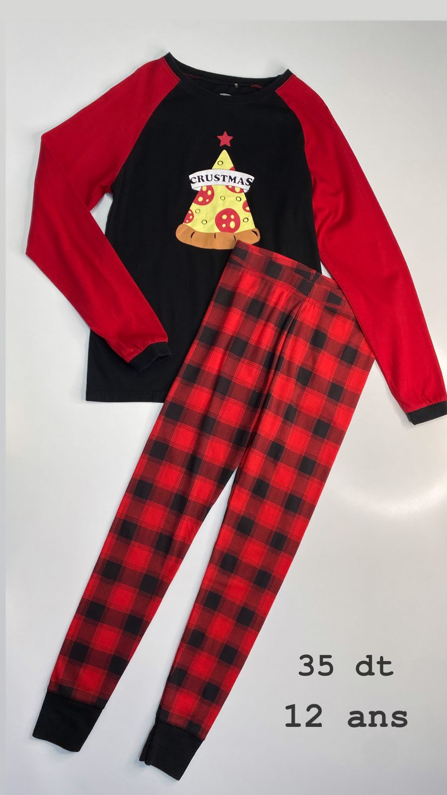 Tenue Noël Santa Christmas réveillon 12 ans ref100