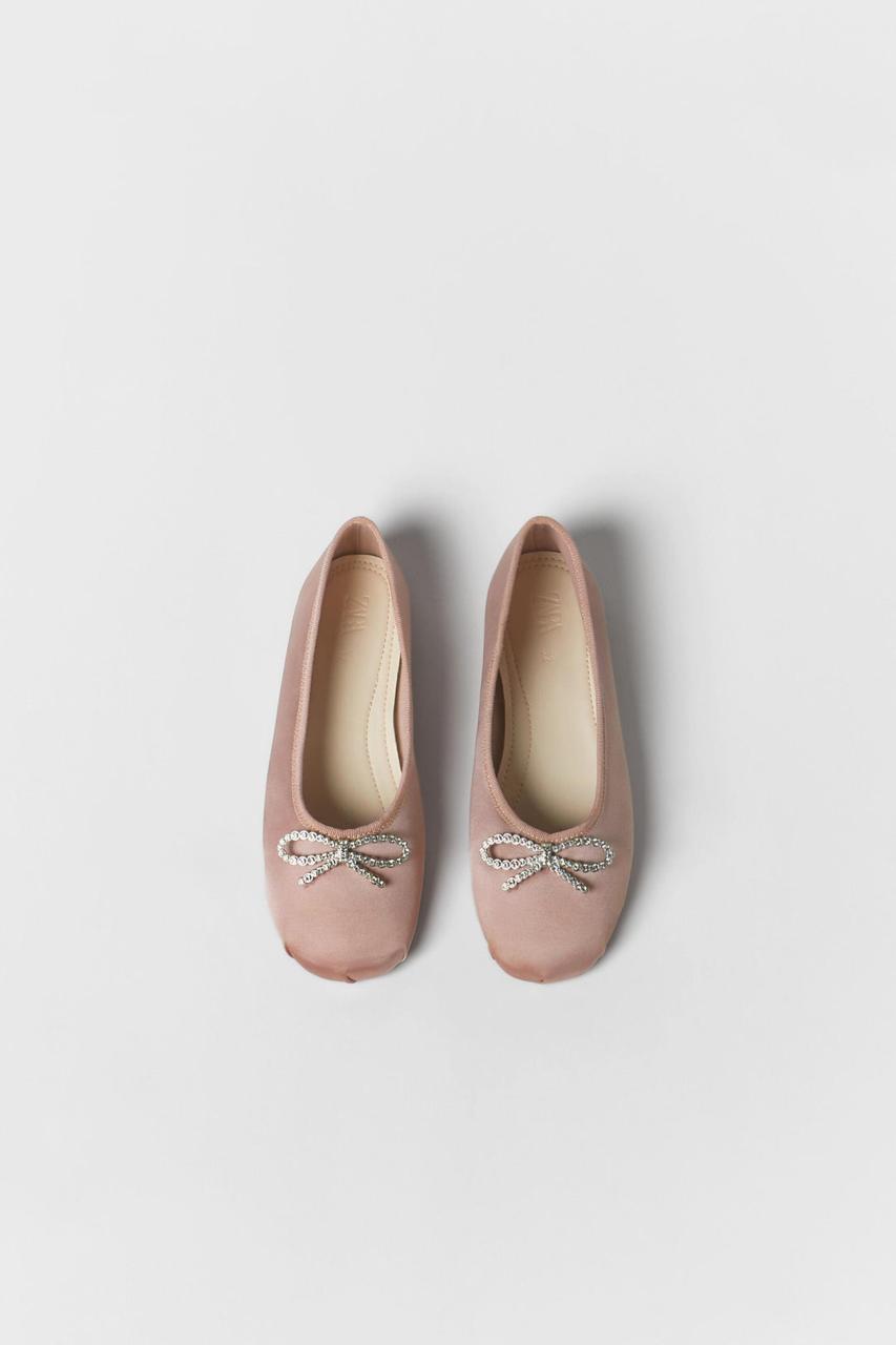 Ballerines ZARA élégantes à nœud pointure 34