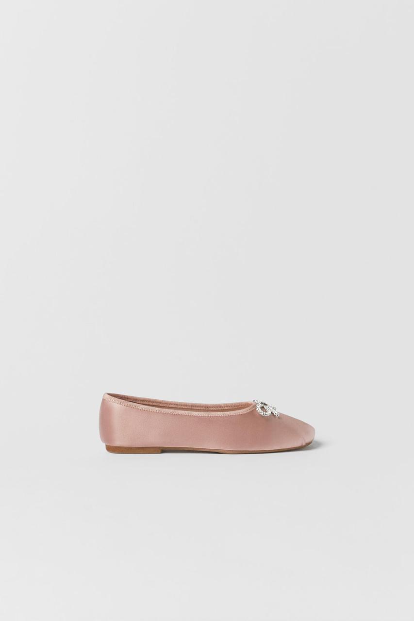 Ballerines ZARA élégantes à nœud pointure 34