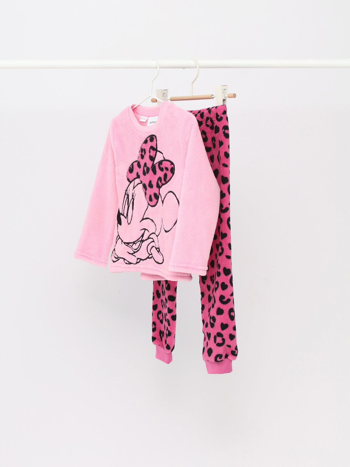 Ensemble de pyjama Lefties Minnie Mouse Disney en polaire 5-6 ans