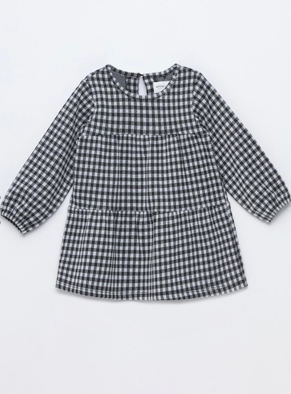Robe lefties à carreaux Vichy 18-24 mois