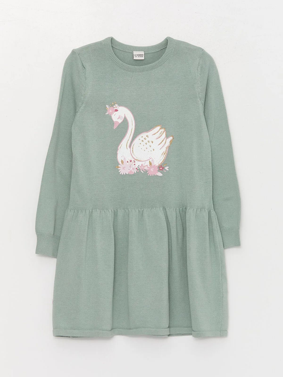 Robe Lc Waikiki en tricot à Cygne royal 3-4