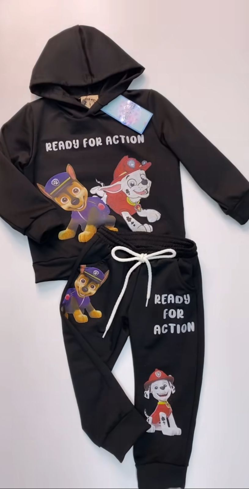 Tenue paw patrol noir 18-24 mois