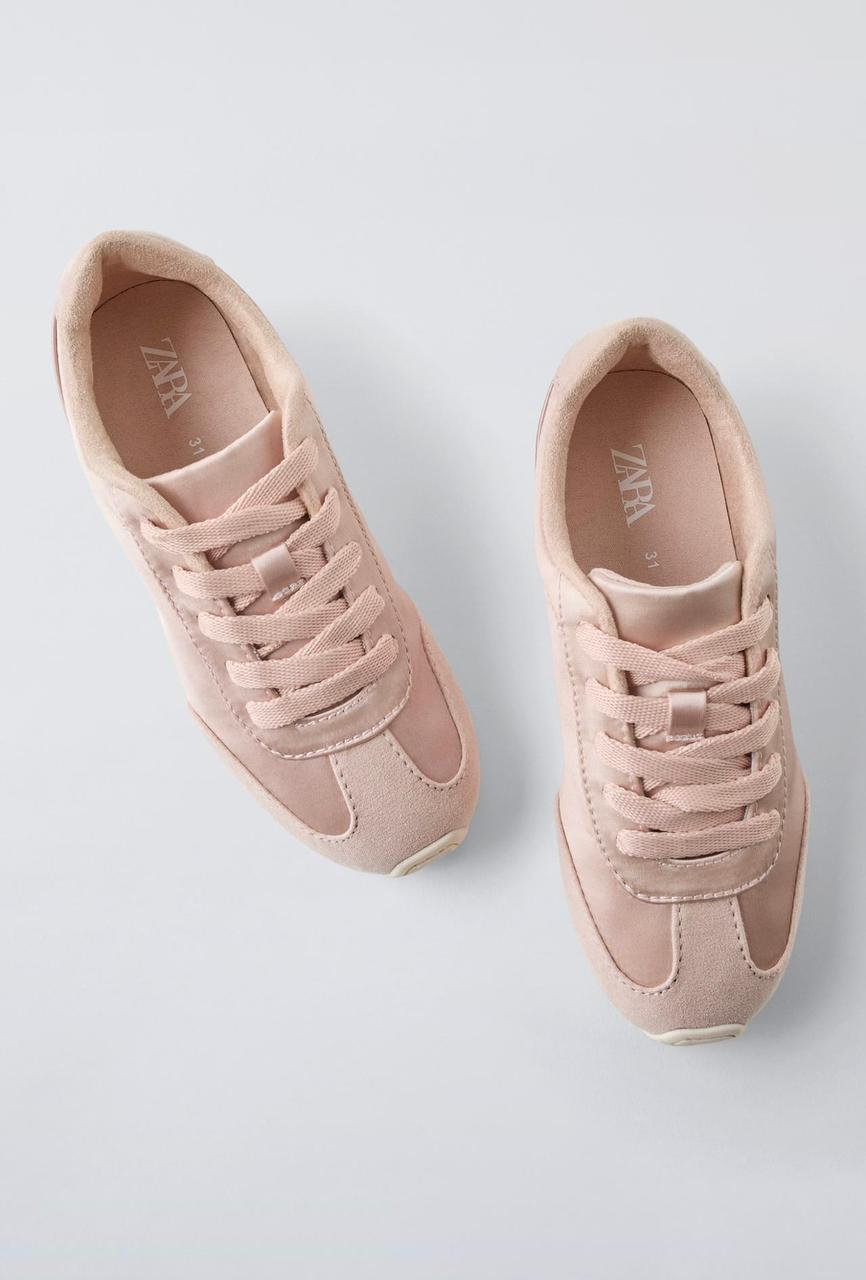 Baskets ZARA en satin pointure 29
