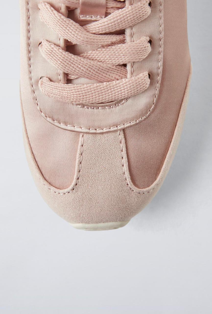 Baskets ZARA en satin pointure 29