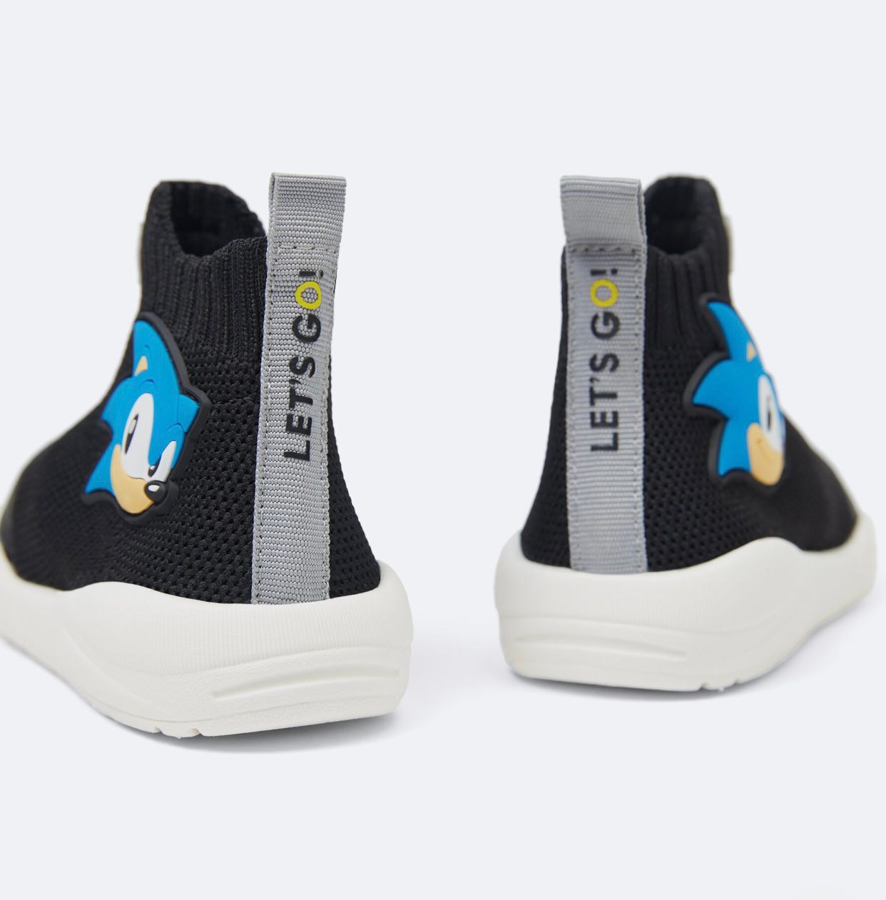 BASKETS CHAUSSETTES LEFTIES SEGA Sonic pointure 20