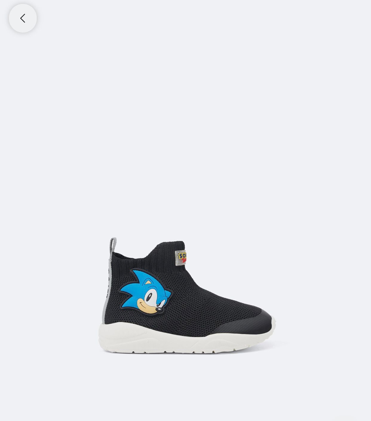 BASKETS CHAUSSETTES LEFTIES SEGA Sonic pointure 20