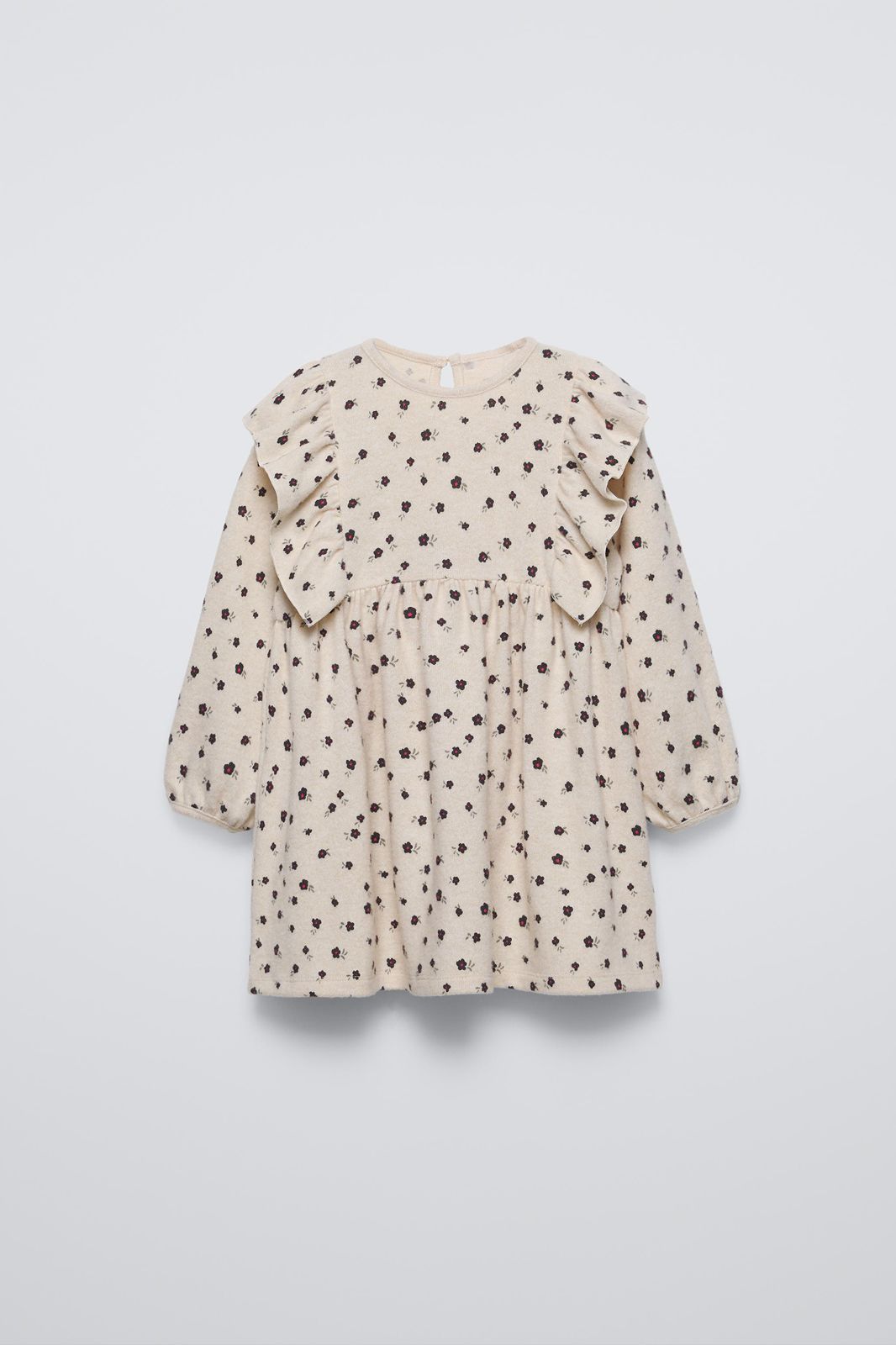 Robe ZARA soft touch à volant 3 ans 98cm