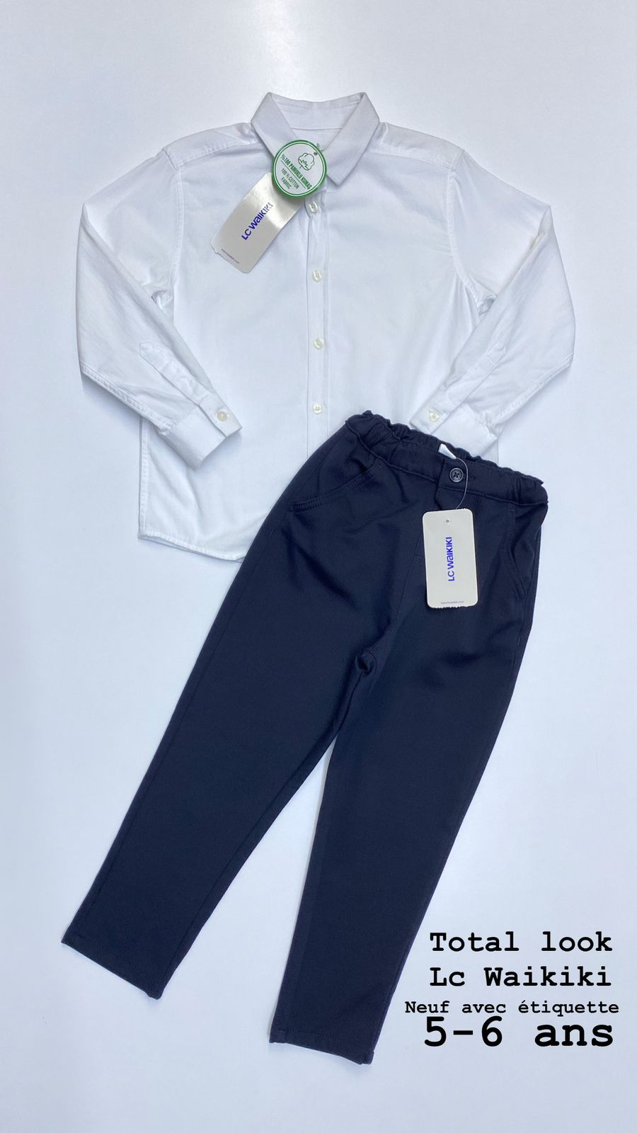 Tenue aid 5-6 ans total look Lc Waikiki