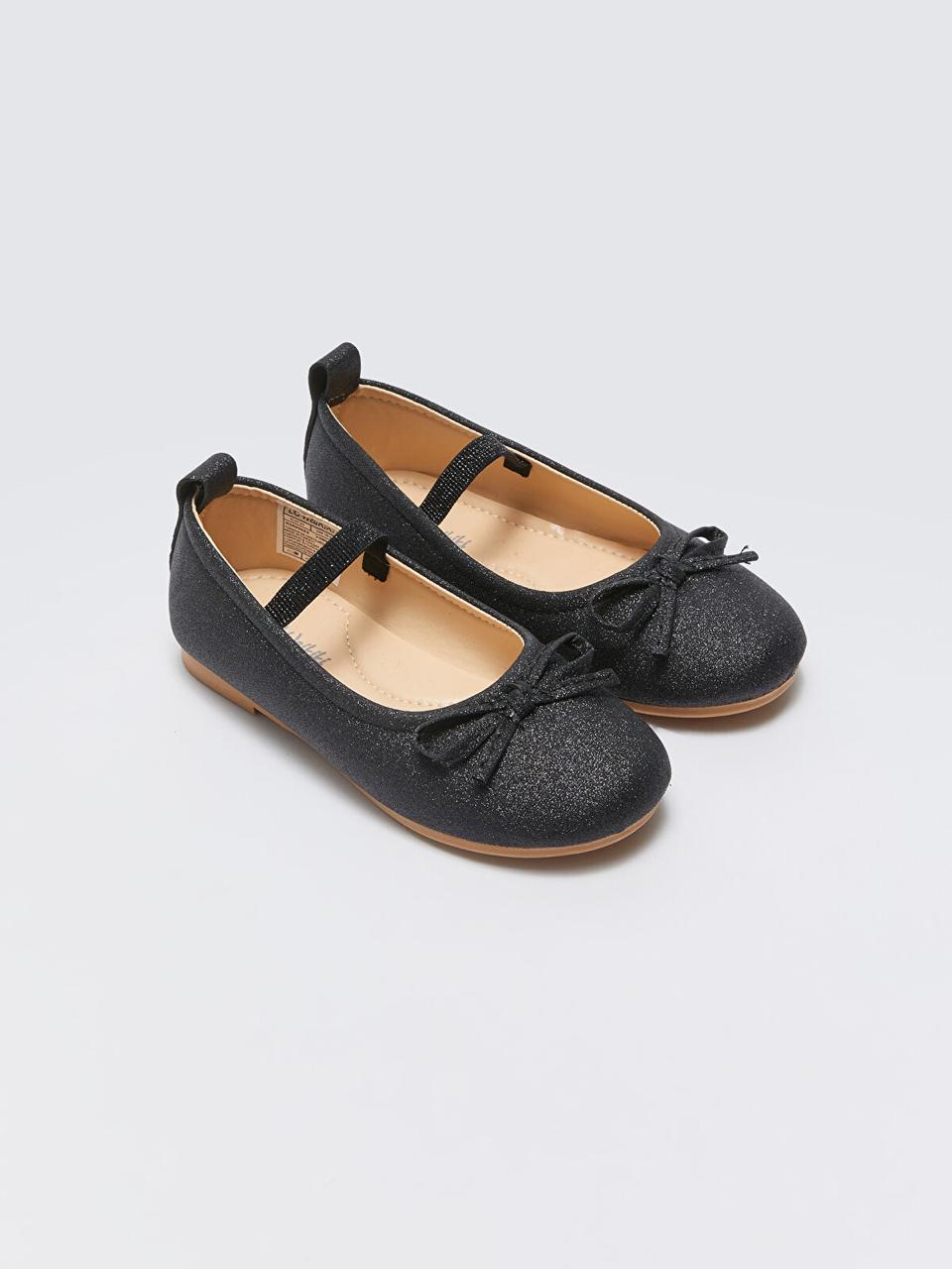 Ballerines Lc Waikiki noir pailletées à noeud pointure 32