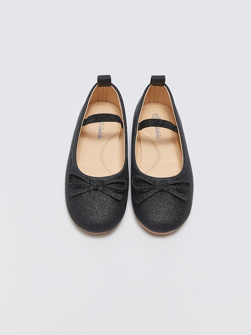 Ballerines Lc Waikiki noir pailletées à noeud pointure 32