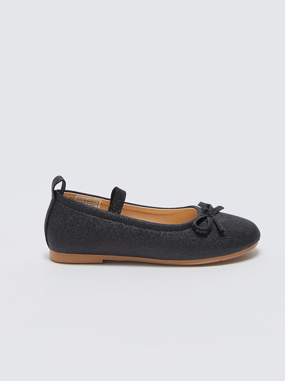 Ballerines Lc Waikiki noir pailletées à noeud pointure 32