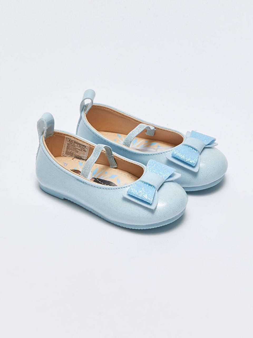 Ballerines Lc Waikiki elsa Frozen reine de neige pailletées à noeud pointure 22