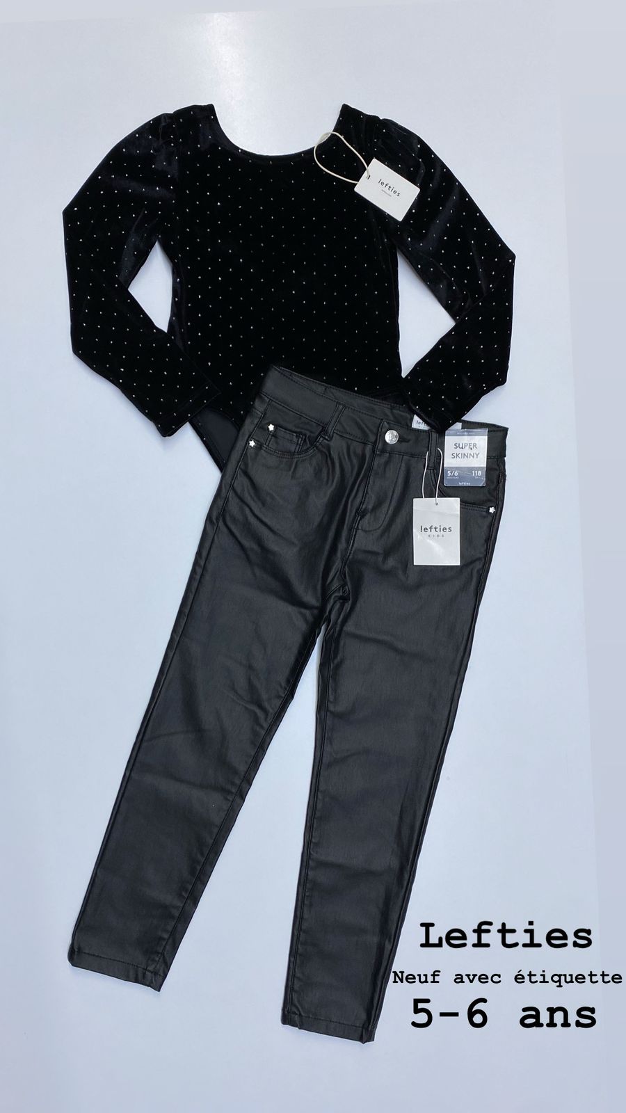 Tenue Aid 5-6 ans total look Lefties
