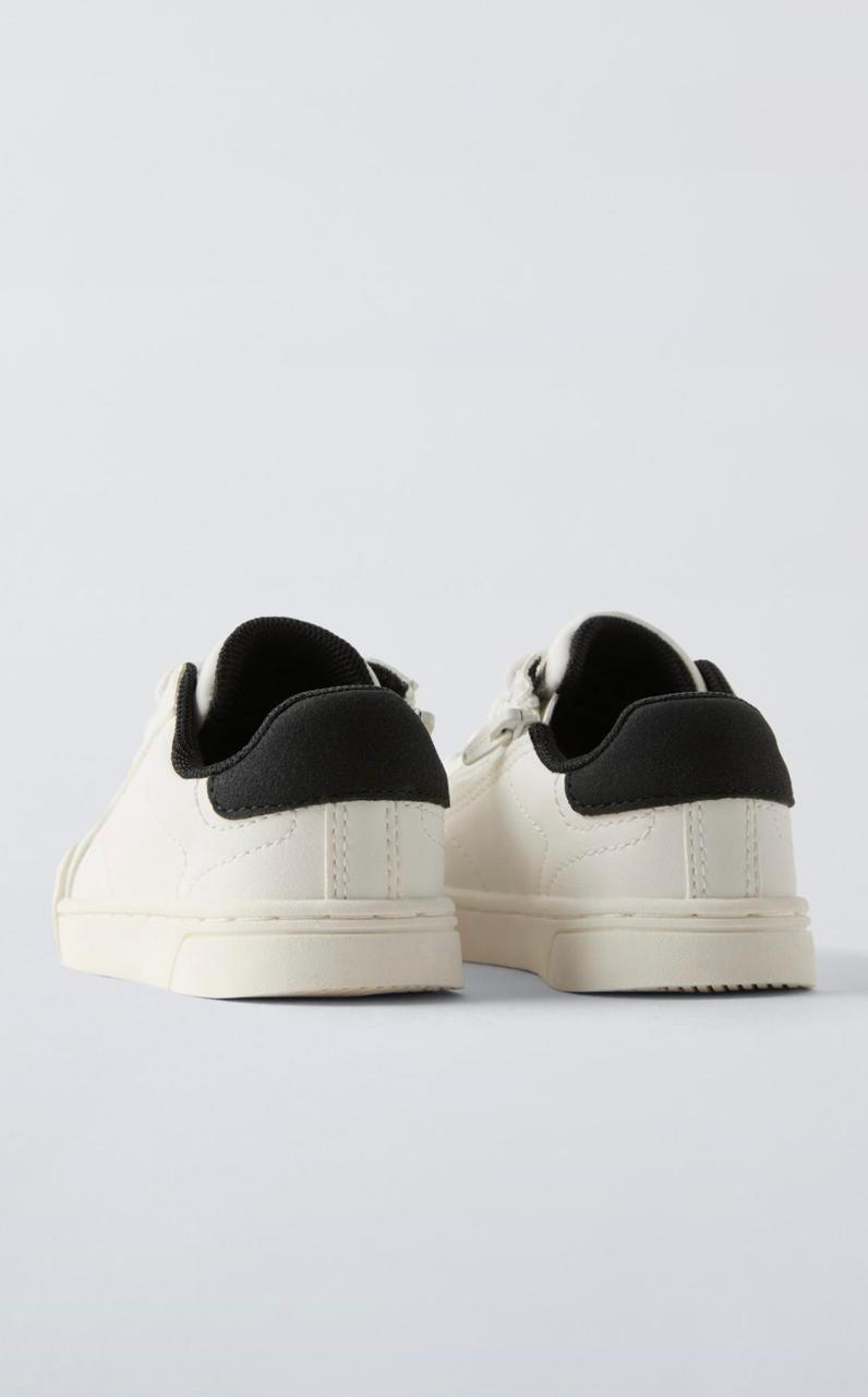 Baskets ZARA tennis classique pointure 22