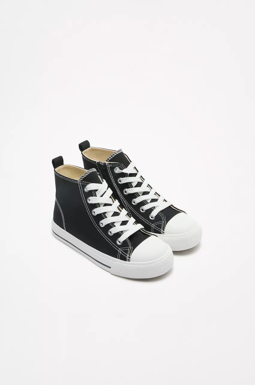 Baskets Lefties style converse montantes pointure 27