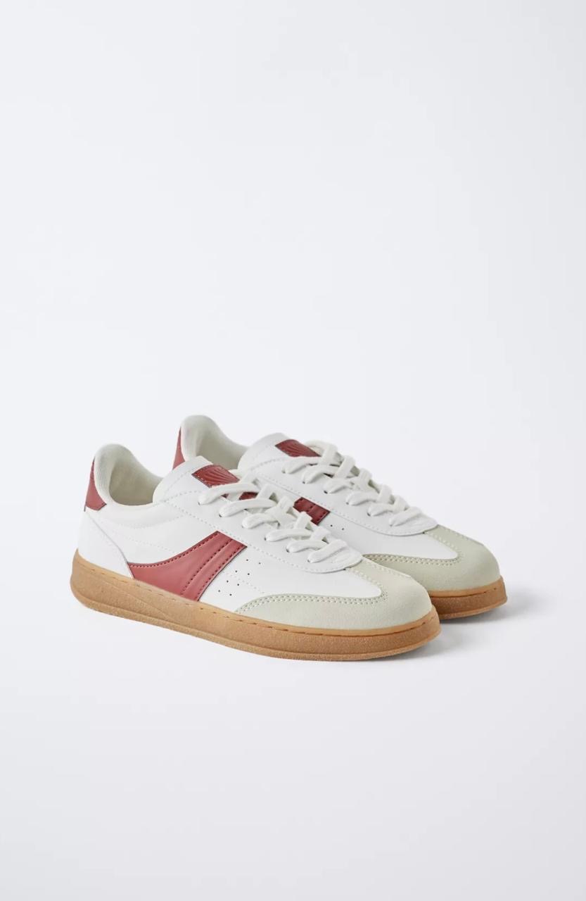 Baskets ZARA tennis contraste pointure 31