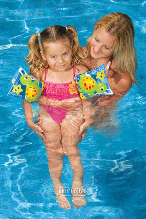 Brassards Bracelet de natation plage bouée intex 23cmx15cm 3-6 ans ref88