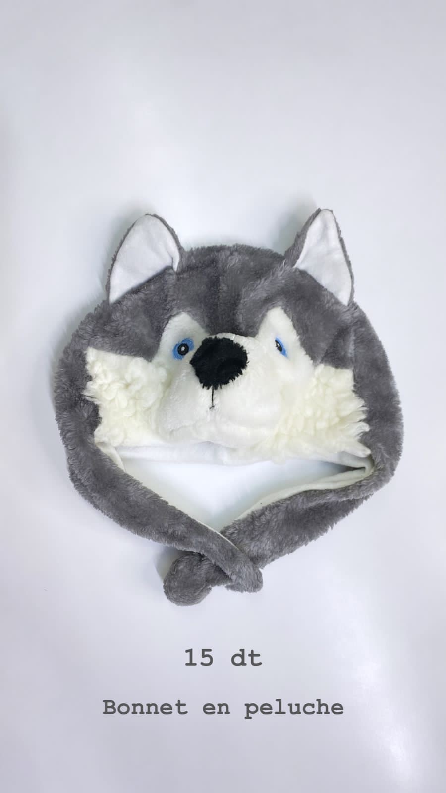 Bonnet en peluche ref41/28