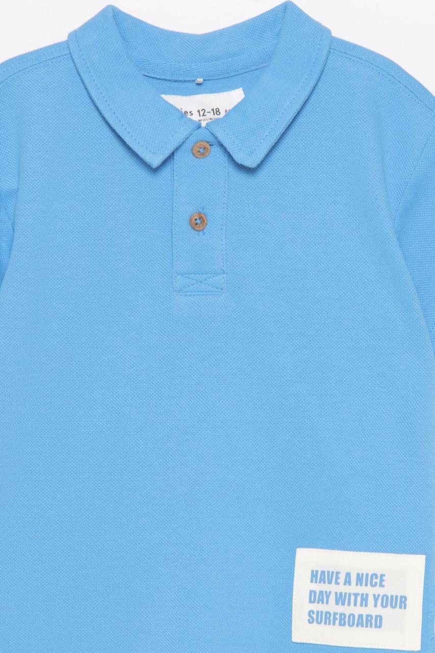 Tenue Lefties Polo imprimé et bermuda 9-12 mois 80cm