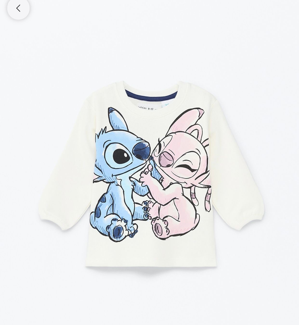 ENSEMBLE Lefties DE FELPA LILO & STITCH DISNEY 6-9 mois