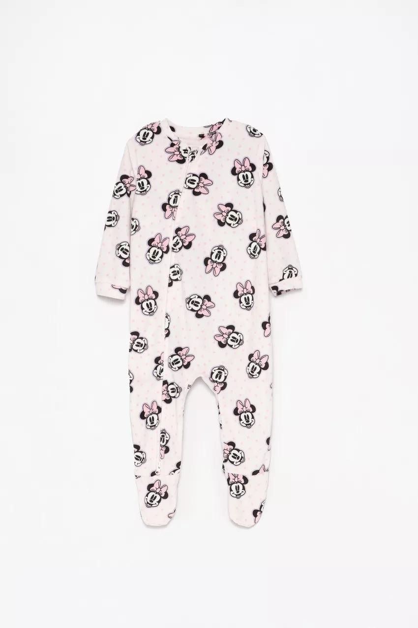 Grenouillère Lefties Minnie Mouse  en velours 3-6 mois 68cm