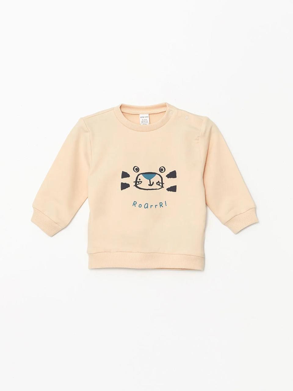 Ensemble tenue Lc Waikiki Roar Sweat et pantalon jogger molletonné non gratté 18-24 mois