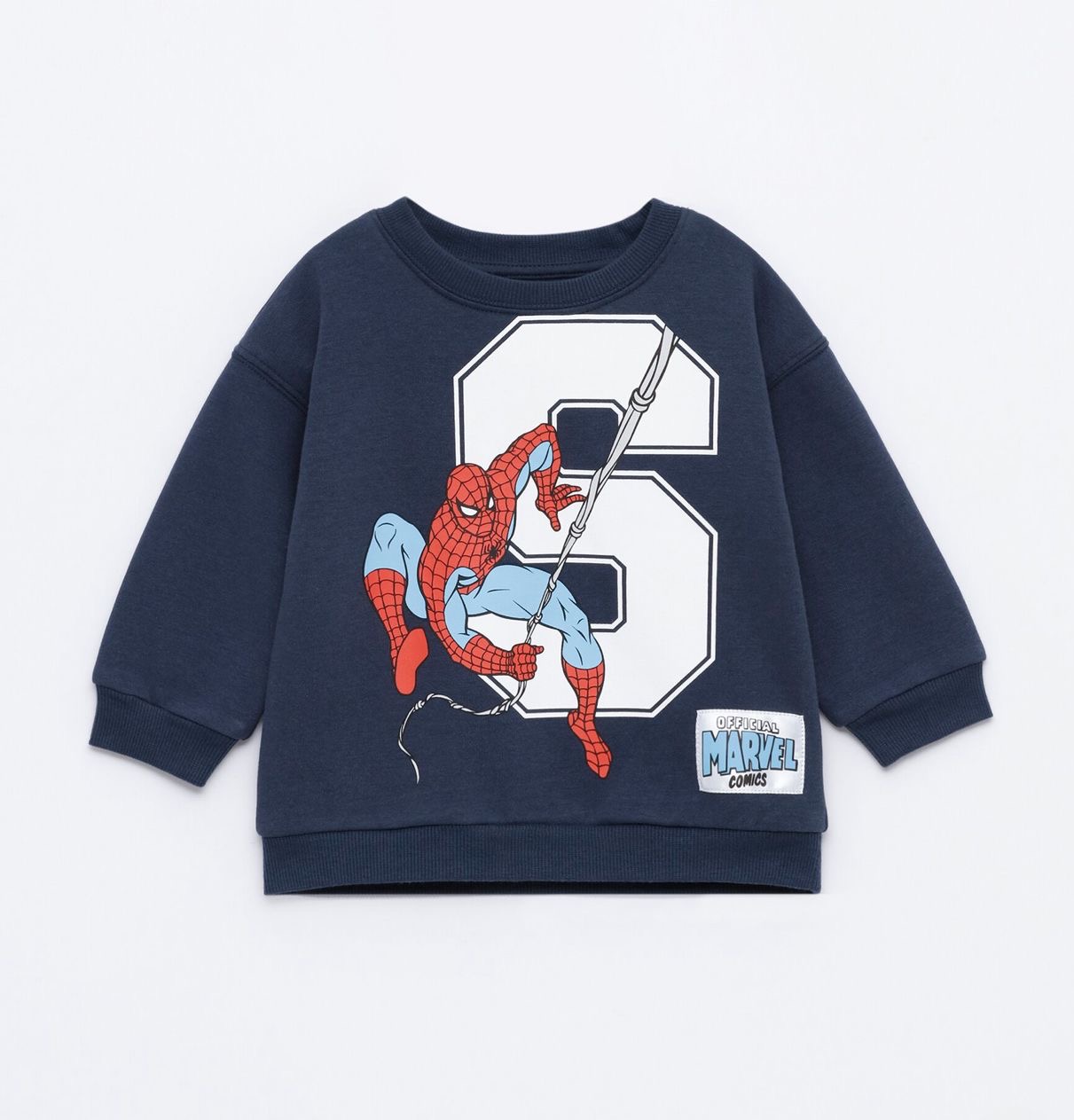 ENSEMBLE 3-6 mois LEFTIES SWEAT ET PANTALON SPIDERMAN MARVEL