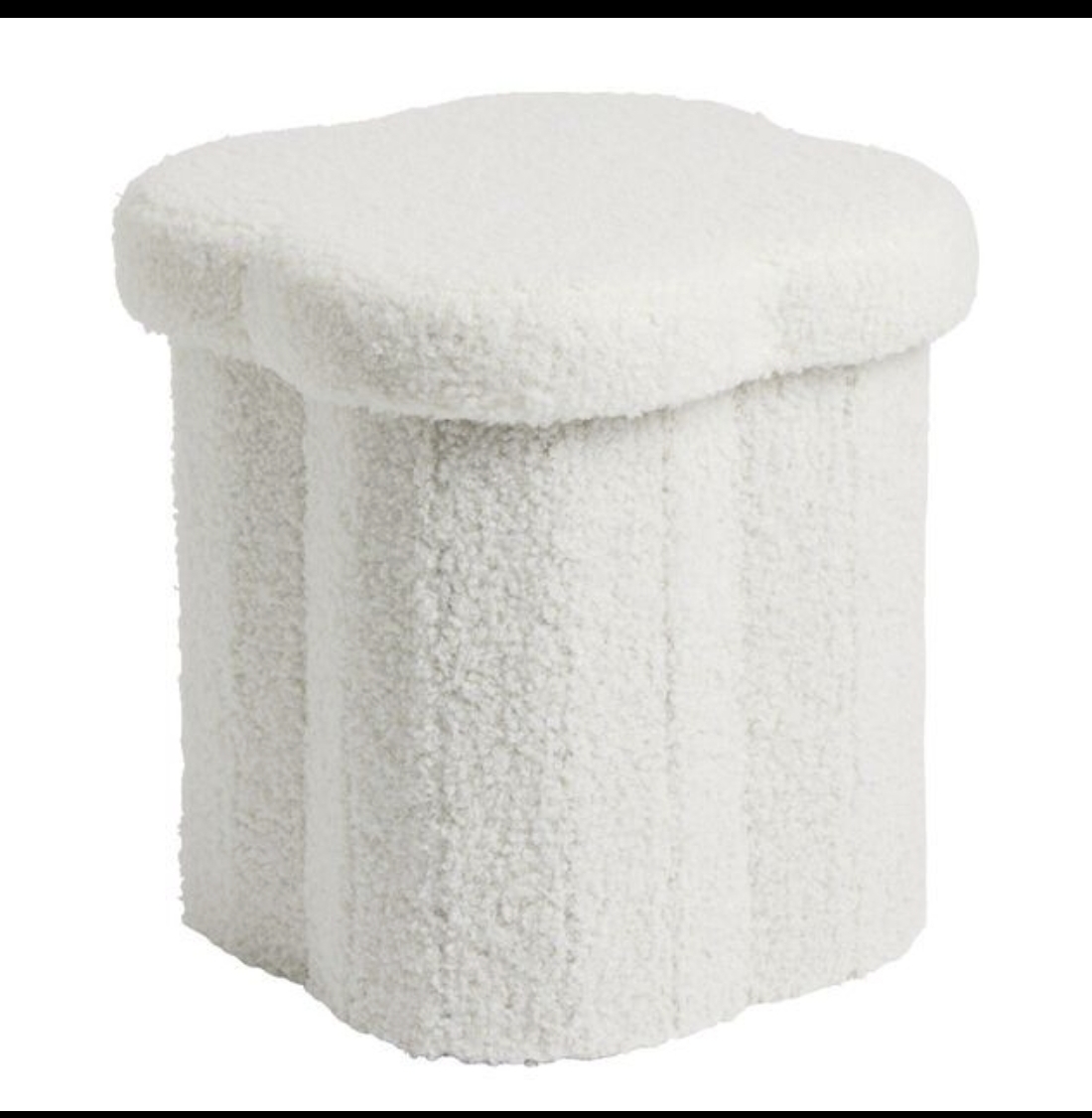 Superbe pouf de rangement