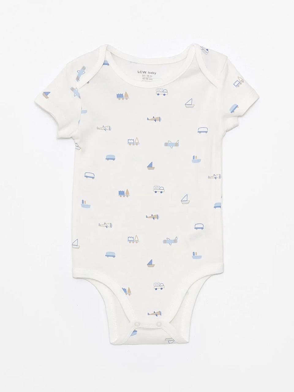 LOT DE 3 BODYS LEFTIES À MANCHES courtes 12-18 MOIS