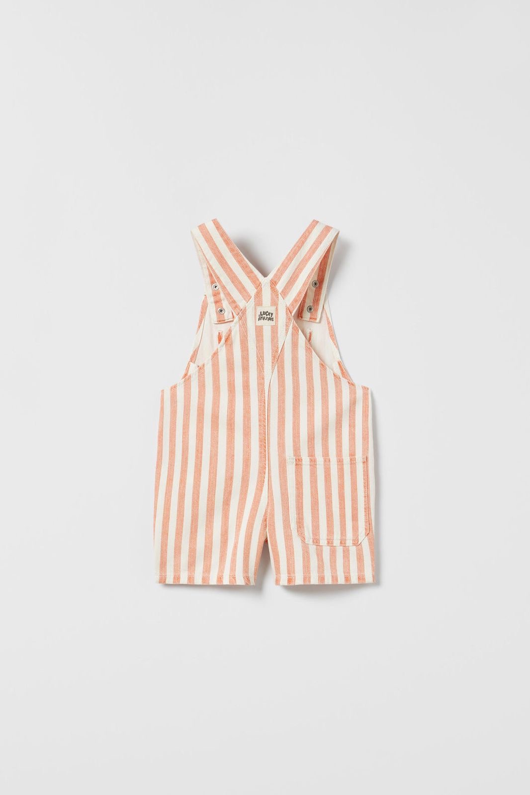 SALOPETTE ZARA EN DENIM À RAYURES 12-18 mois