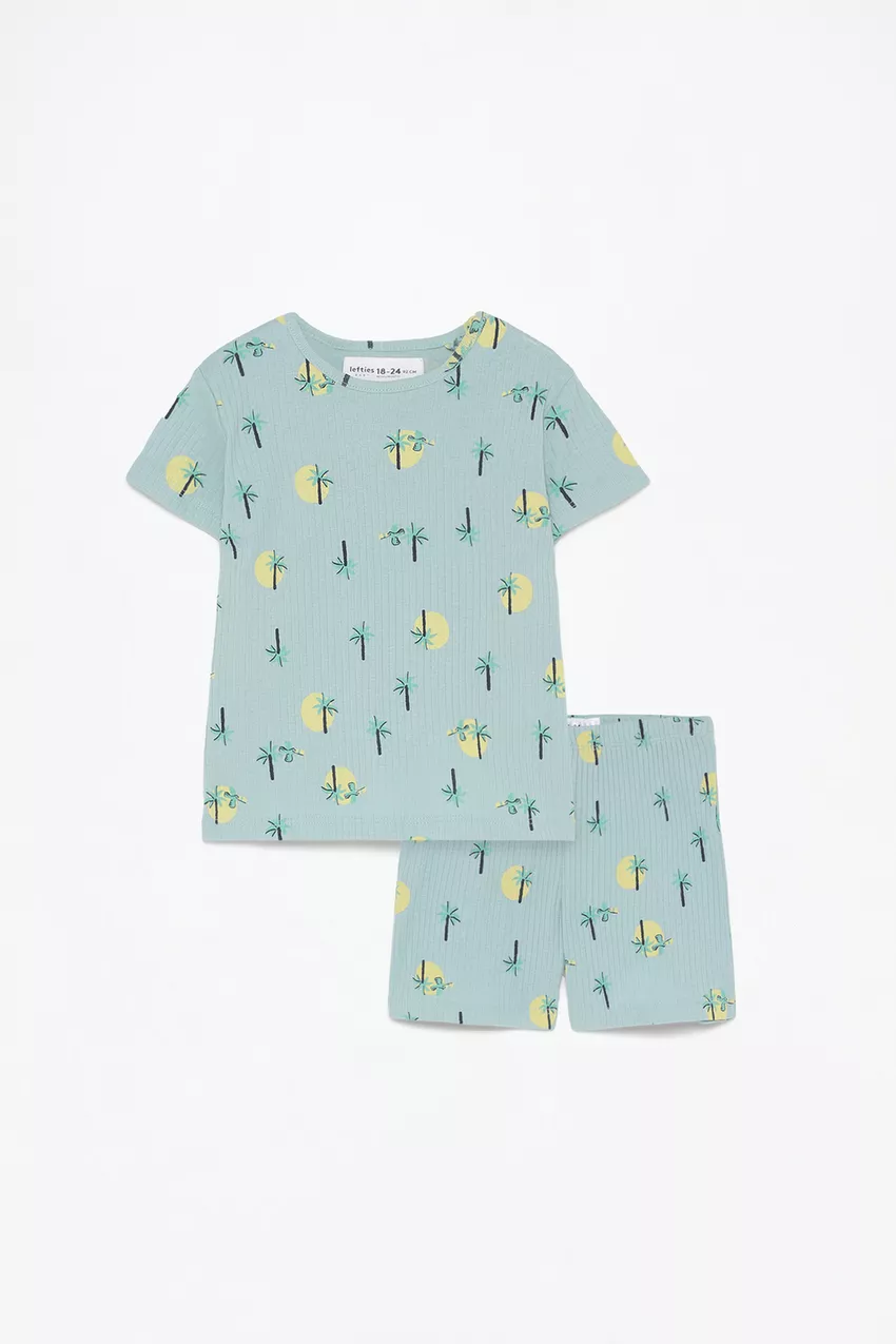 Tenue Lefties palmier 3-4 ans 104cm