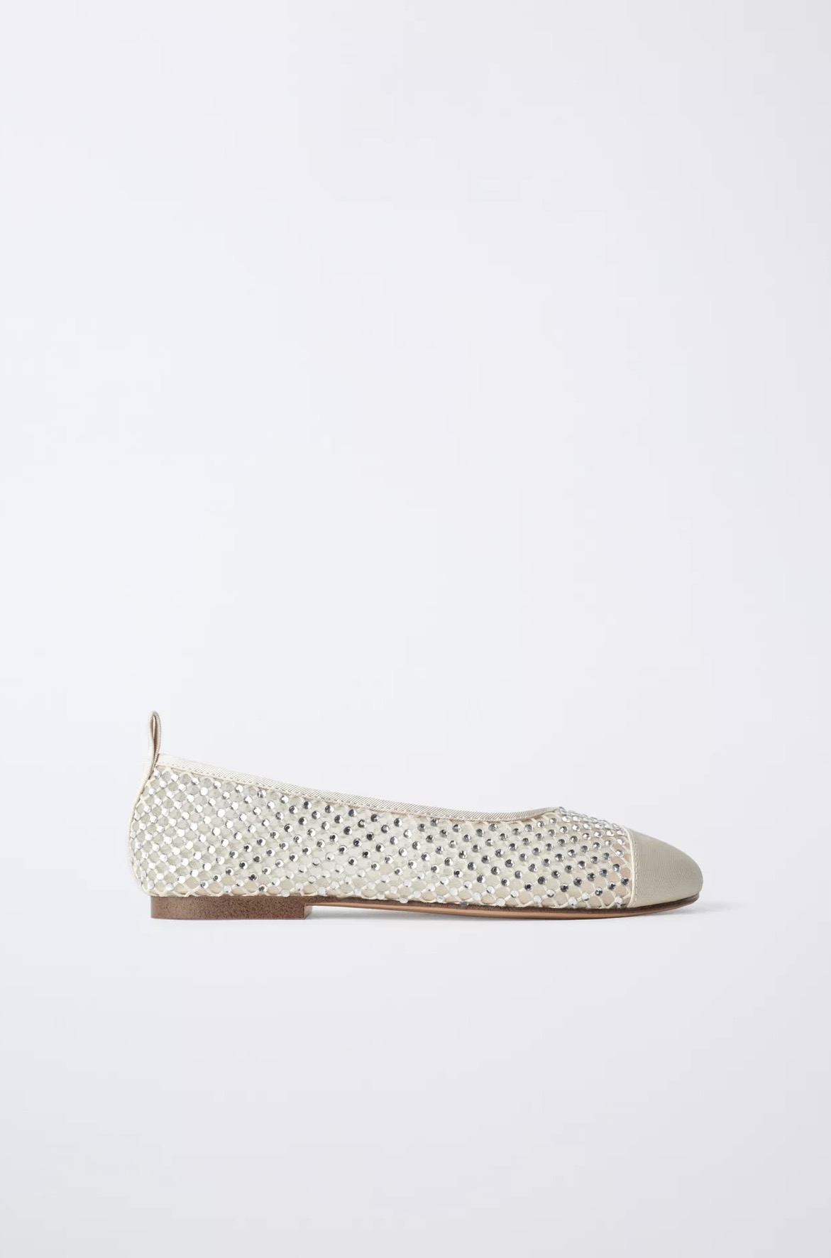 Ballerines ZARA brillantes à strass pointure 35