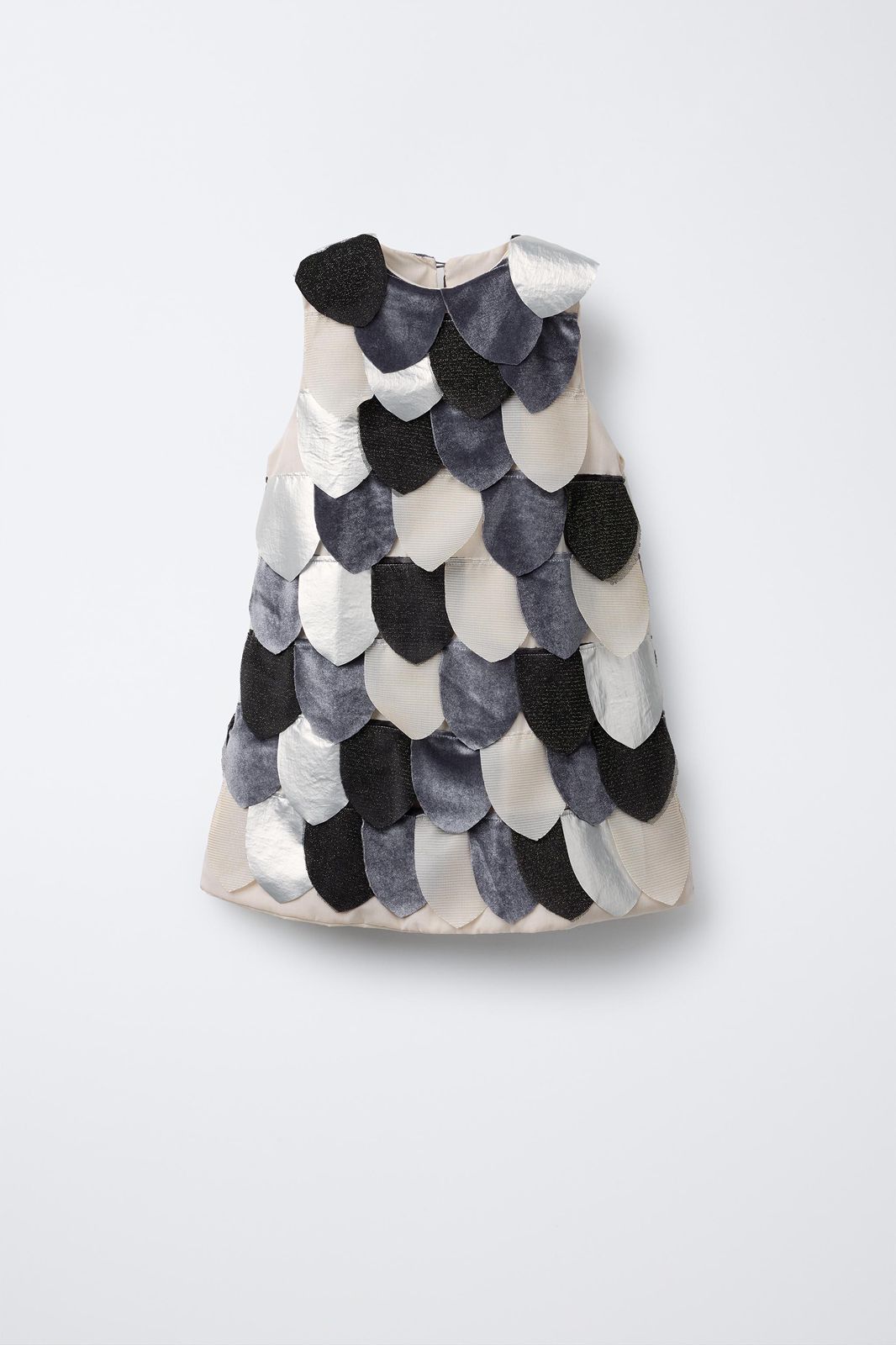 Robe Aid ZARA à détails texturé 3-4 ans 104cm