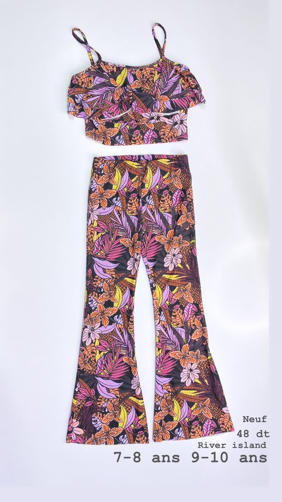 Tenue ensemble River island 9-10 ans ref22/30
