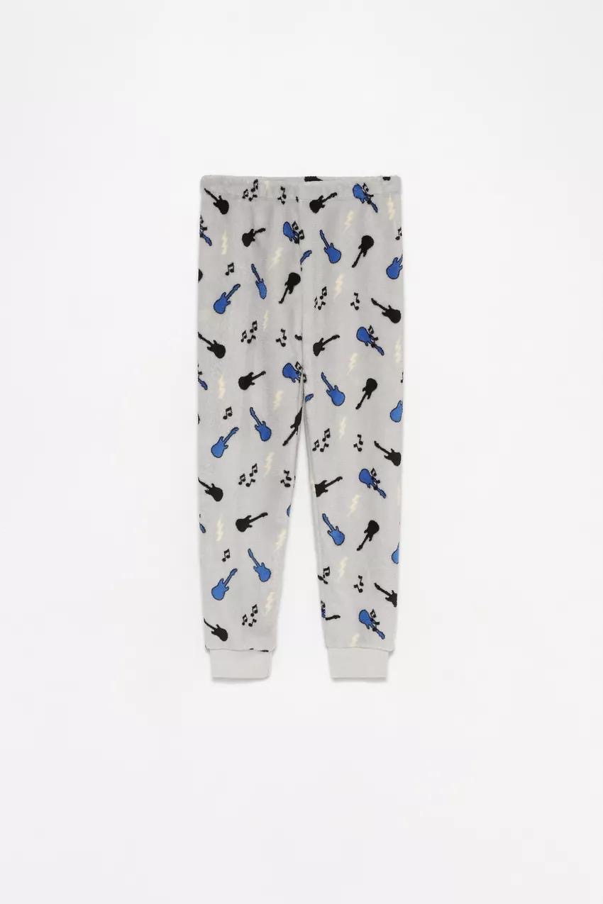 Pyjama Lefties Guitare en polaire 5-6 ans 118cm