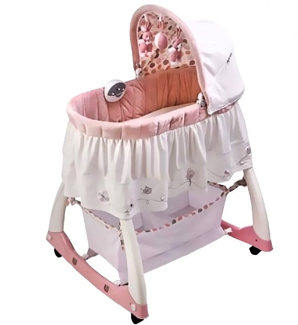 Berceau musicale rose MAMALOVE