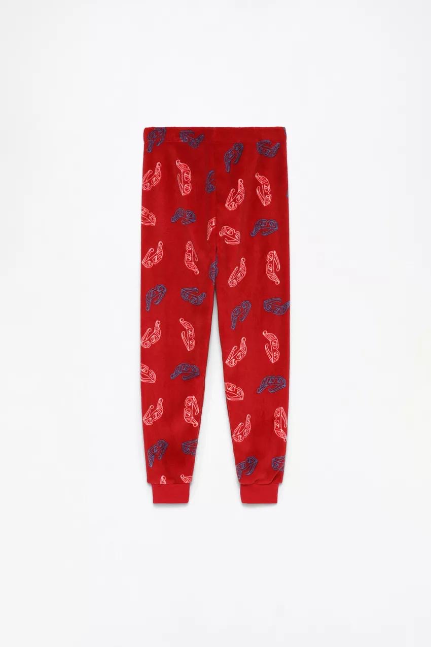 Pyjama Lefties Movie Time en polaire 4-5 ans 110cm
