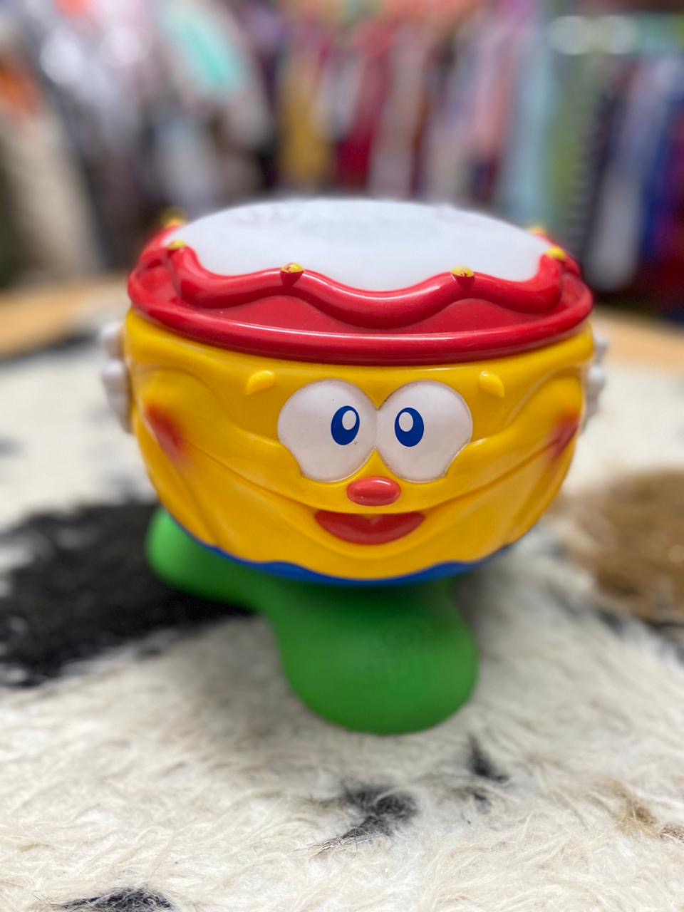 Tambour spin bel bébé Clementoni  langue italienne Ref40