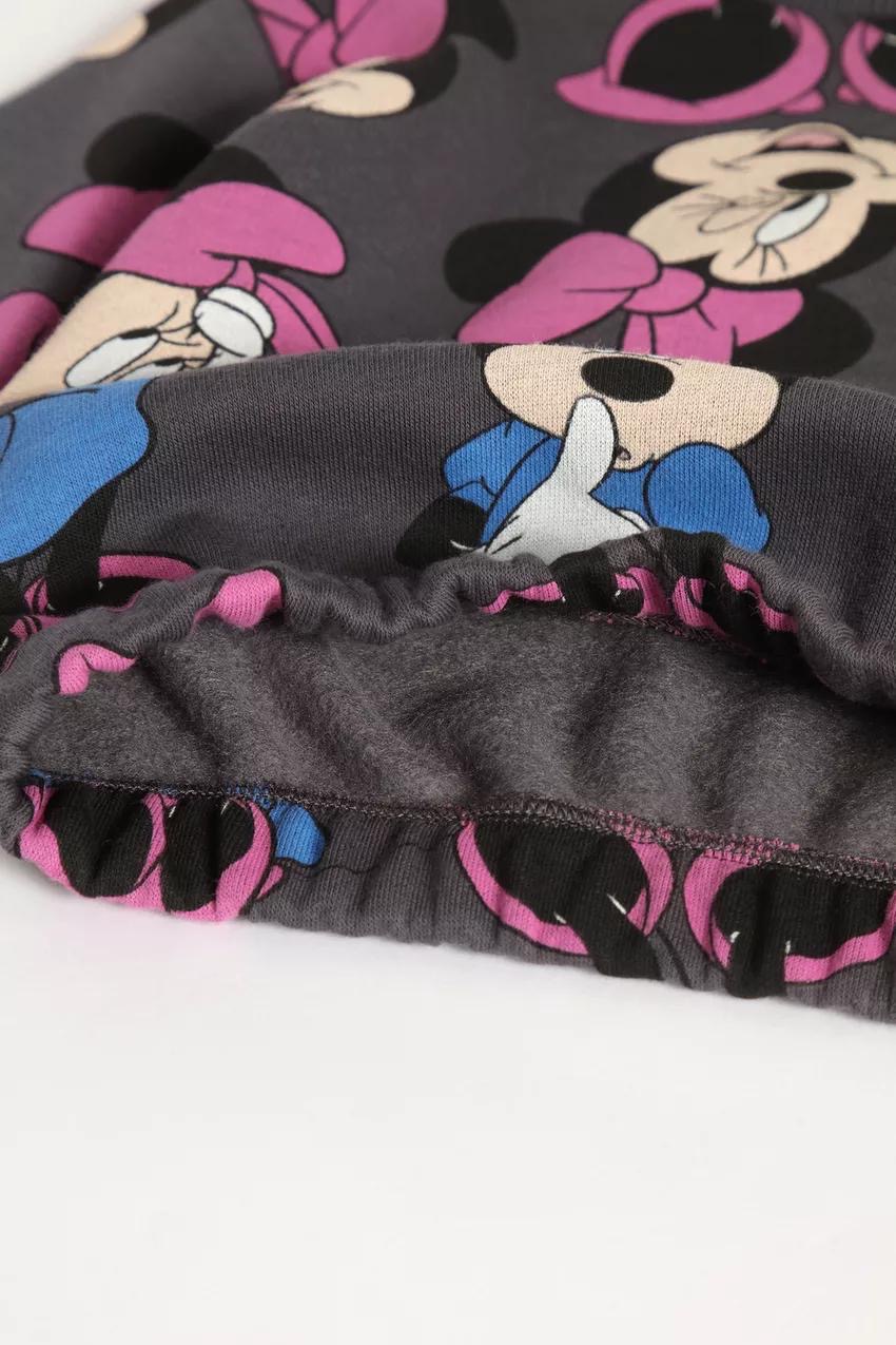 Ensemble tenue Lefties Minnie Mouse Disney Sweat et pantalon en molleton gratté 3-6 mois 68cm