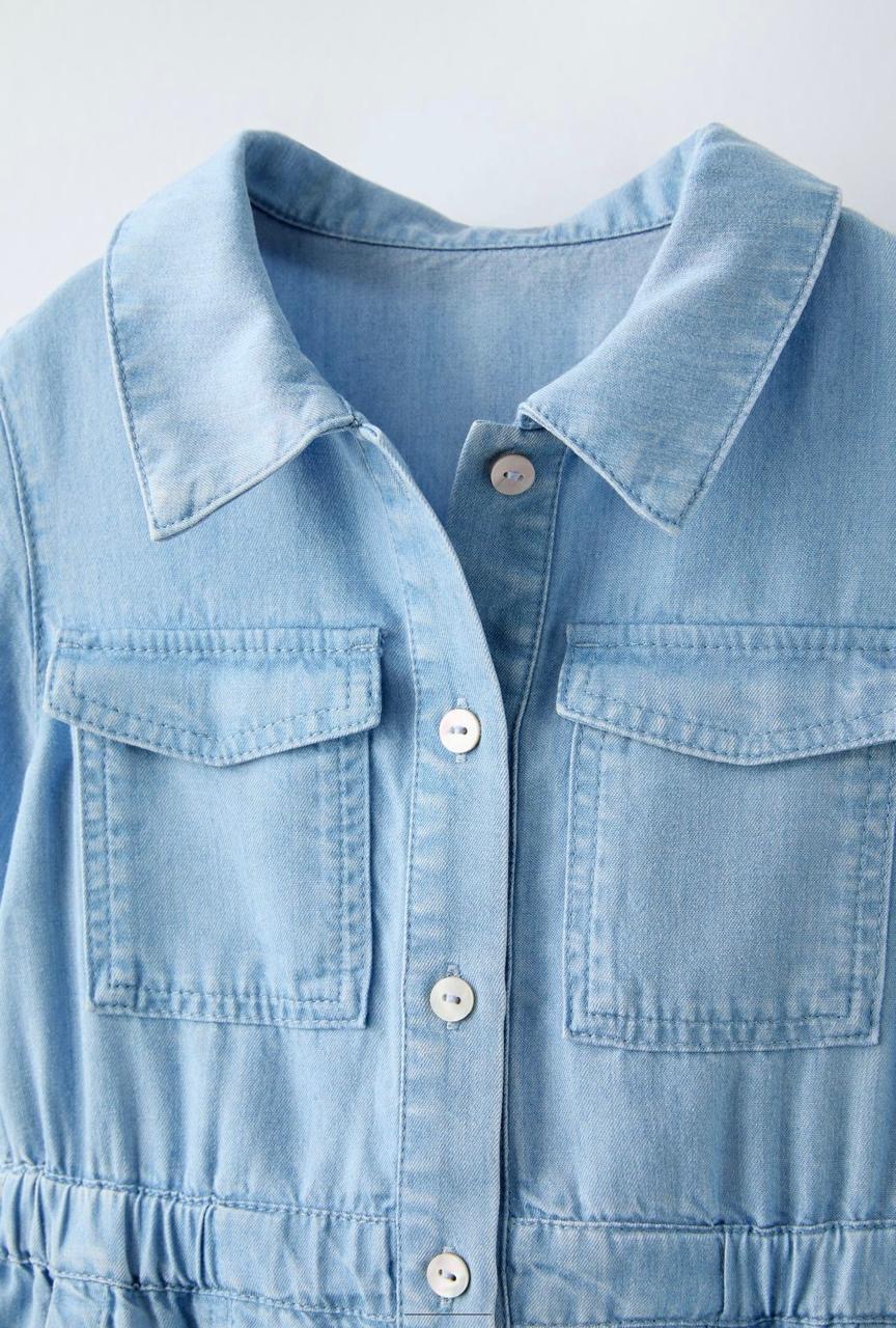 Combishort ZARA en jean 5 ans 110cm