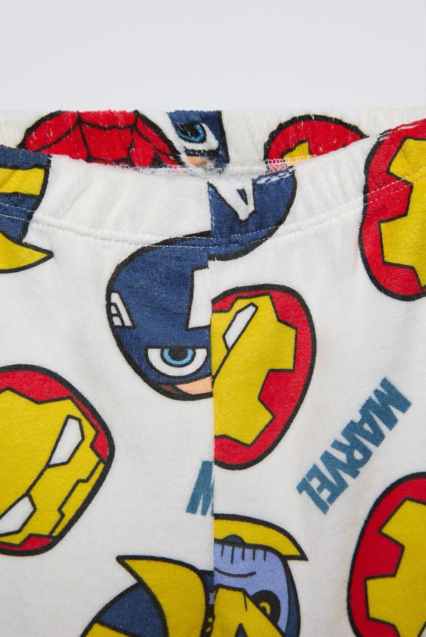 Pyjama ZARA AVENGERS MARVEL COMICS en velours 3 ans 98cm