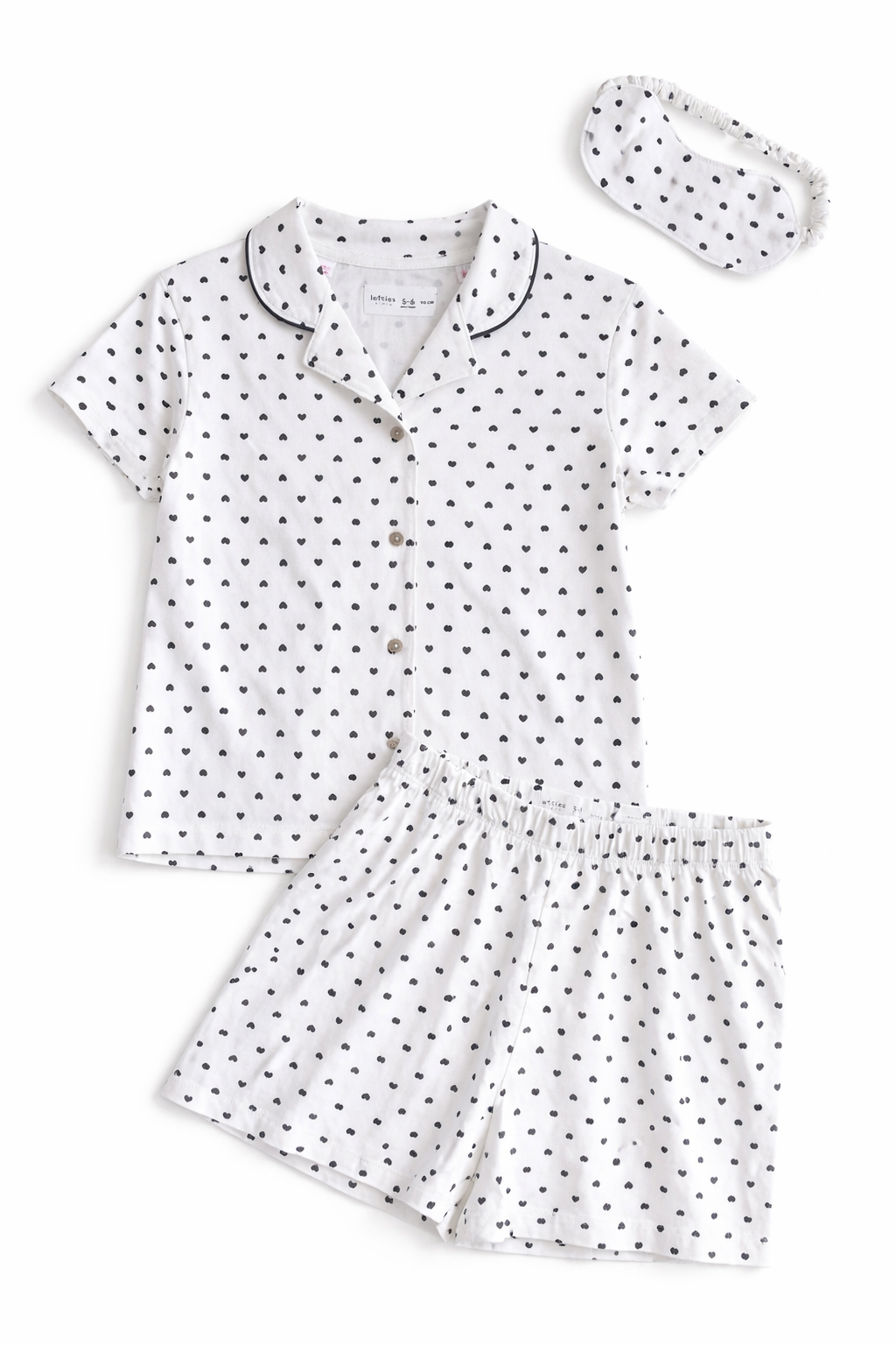 Pyjama Lefties 3 pièces à coeurs 5-6 ans 118cm