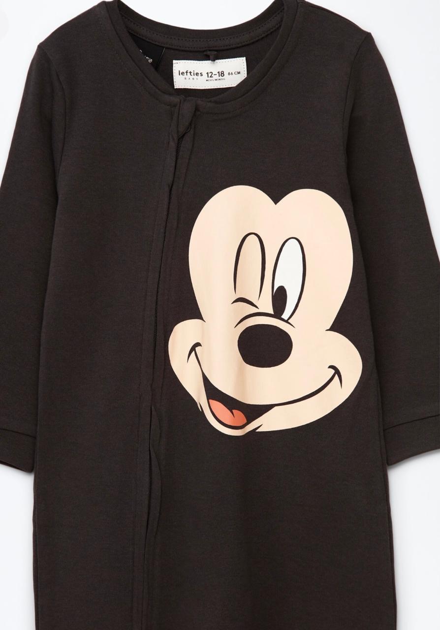 Grenouillère Lefties Mickey Mouse Disney en coton 3-6 mois