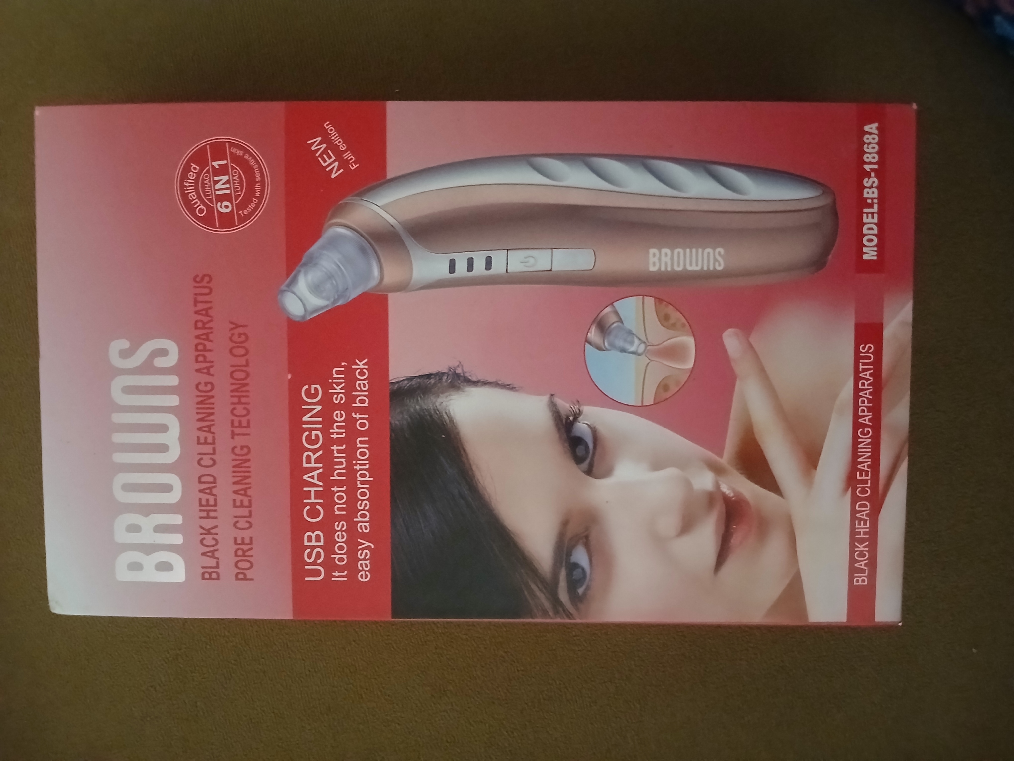 Browns Black Head and Pore Cleaning Apparatus