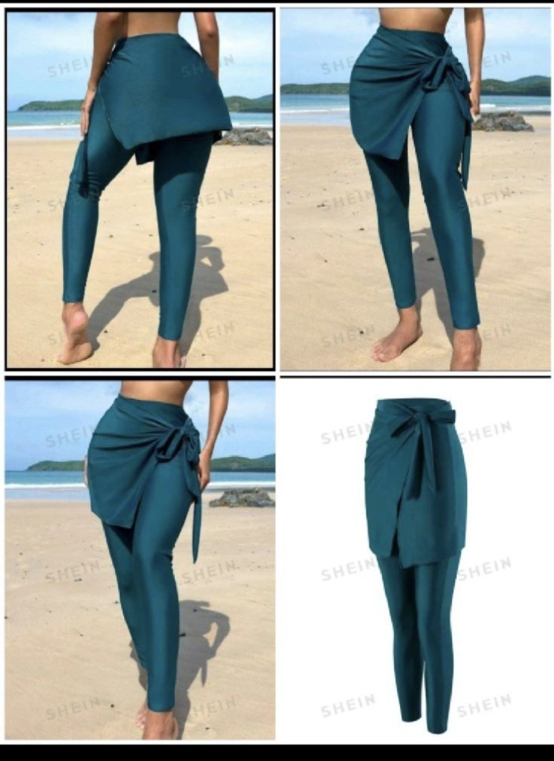 Bas de maillot de bain ( = pantalon+ jupette à nouer)