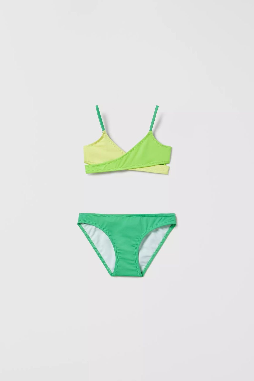 Maillot de bain BIKINI ZARA AJOURÉ BIMATIÈRE 8-9 ans