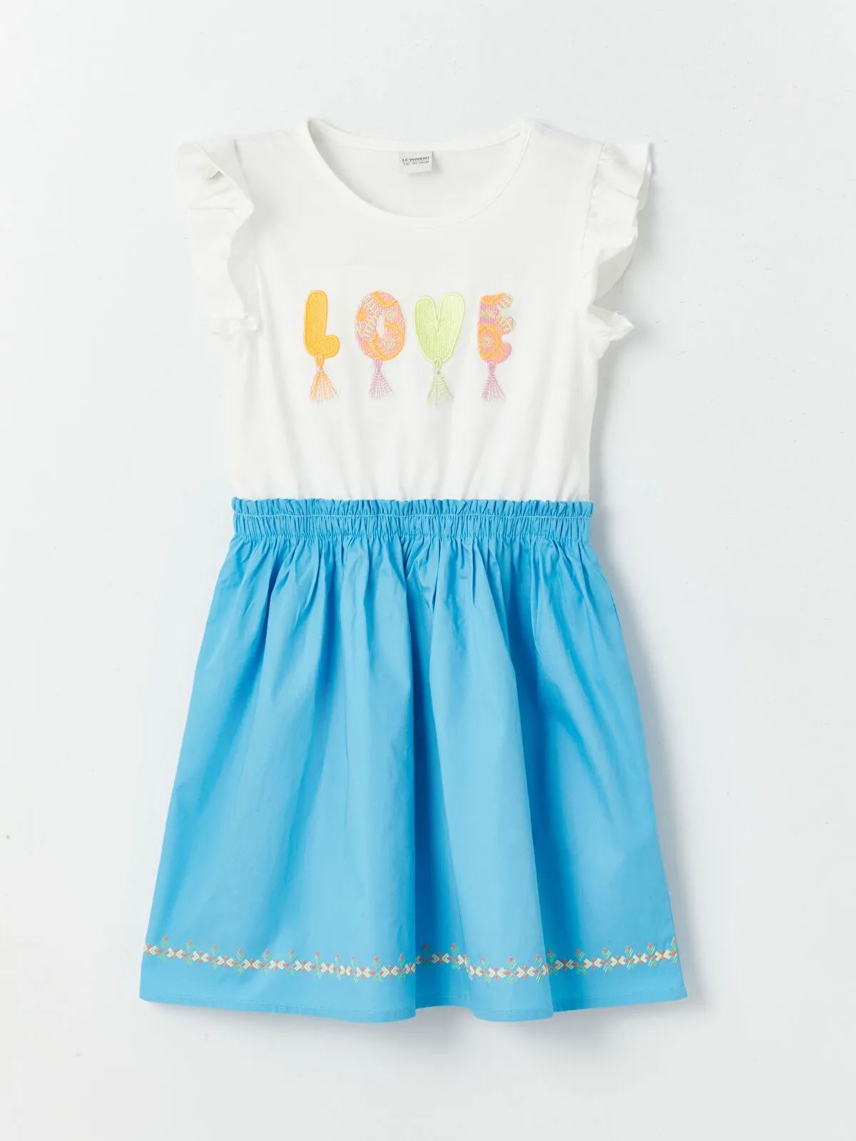 Robe Lc Waikiki brodée LOVE 10-11 ans 140-146cm